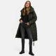 Navahoo Mondmaedchen Damen Winter Steppjacke Olive Größe XXL - Gr. 44
