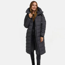 Navahoo Mondmaedchen Damen Winter Steppjacke Anthrazit Größe XS - Gr. 34