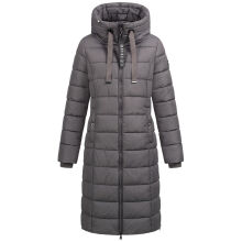 Navahoo Mondmaedchen Damen Winter Steppjacke Anthrazit Größe M - Gr. 38