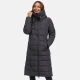 Navahoo Mondmaedchen Damen Winter Steppjacke Anthrazit Größe M - Gr. 38