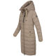 Navahoo Mondmaedchen Damen Winter Steppjacke Taupe Grey Größe M - Gr. 38
