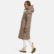 Navahoo Mondmaedchen Damen Winter Steppjacke Taupe Grey Größe L - Gr. 40