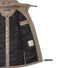 Navahoo Mondmaedchen Damen Winter Steppjacke Taupe Grey Größe L - Gr. 40