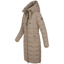 Navahoo Mondmaedchen Damen Winter Steppjacke Taupe Grey Größe XXL - Gr. 44