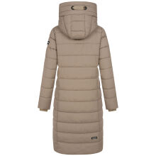Navahoo Mondmaedchen Damen Winter Steppjacke Taupe Grey Größe XXL - Gr. 44