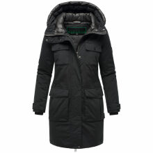 Navahoo Eissturm Damen Winterjacke Schwarz Größe XL - Gr. 42