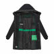 Navahoo Eissturm Damen Winterjacke Schwarz Größe XL - Gr. 42