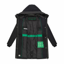 Navahoo Eissturm Damen Winterjacke Schwarz Größe XXL - Gr. 44