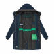 Navahoo Eissturm Damen Winterjacke Navy Größe M - Gr. 38