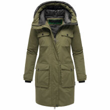 Navahoo Eissturm Damen Winterjacke Olive Forest Größe S - Gr. 36