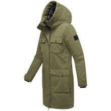 Navahoo Eissturm Damen Winterjacke Olive Forest Größe M - Gr. 38