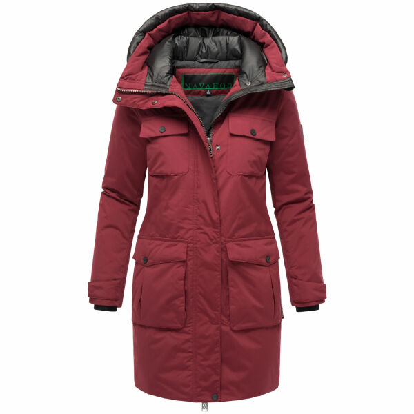 Navahoo Eissturm Damen Winterjacke Bordeaux Größe XXL - Gr. 44