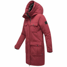 Navahoo Eissturm Damen Winterjacke Bordeaux Größe XXL - Gr. 44