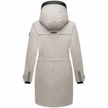 Navahoo Eissturm Damen Winterjacke Light Grey Größe XL - Gr. 42