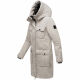 Navahoo Eissturm Damen Winterjacke Light Grey Größe XXL - Gr. 44