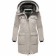 Navahoo Eissturm Damen Winterjacke Light Grey Größe XXXL - Gr. 46