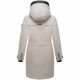 Navahoo Eissturm Damen Winterjacke Light Grey Größe XXXL - Gr. 46