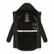 Navahoo Winterfunke Damen Winterjacke Schwarz Größe S - Gr. 36