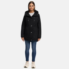 Navahoo Winterfunke Damen Winterjacke Schwarz Größe M - Gr. 38