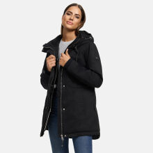 Navahoo Winterfunke Damen Winterjacke Schwarz...