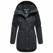 Navahoo Winterfunke Damen Winterjacke Navy Größe S - Gr. 36