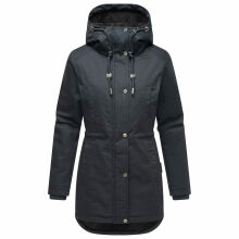 Navahoo Winterfunke Damen Winterjacke Navy Größe S - Gr. 36