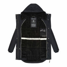 Navahoo Winterfunke Damen Winterjacke Navy Größe S - Gr. 36