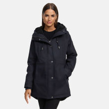 Navahoo Winterfunke Damen Winterjacke Navy Größe L - Gr. 40