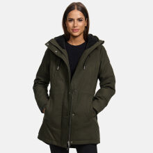 Navahoo Winterfunke Damen Winterjacke Olive Größe XS - Gr. 34