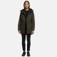 Navahoo Winterfunke Damen Winterjacke Olive Größe XS - Gr. 34
