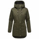 Navahoo Winterfunke Damen Winterjacke Olive Größe S - Gr. 36