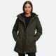 Navahoo Winterfunke Damen Winterjacke Olive Größe L - Gr. 40