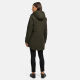 Navahoo Winterfunke Damen Winterjacke Olive Größe XXL - Gr. 44
