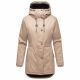 Navahoo Winterfunke Damen Winterjacke Beige Größe L - Gr. 40