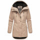 Navahoo Winterfunke Damen Winterjacke Beige Größe XXL - Gr. 44
