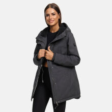 Navahoo Winterfunke Damen Winterjacke Anthrazit Größe S - Gr. 36