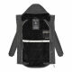 Navahoo Winterfunke Damen Winterjacke Anthrazit Größe L - Gr. 40