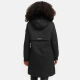 Navahoo Kaltwetterretter Damen Winterjacke Schwarz Größe S - Gr. 36