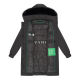 Navahoo Kaltwetterretter Damen Winterjacke Schwarz Größe S - Gr. 36