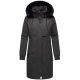 Navahoo Kaltwetterretter Damen Winterjacke Schwarz Größe L - Gr. 40