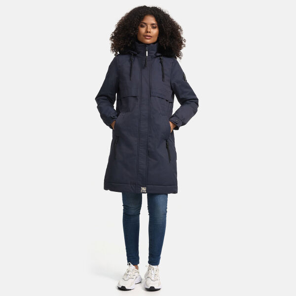 Navahoo Kaltwetterretter Damen Winterjacke Navy Größe L - Gr. 40