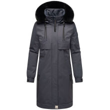 Navahoo Kaltwetterretter Damen Winterjacke Navy Größe L - Gr. 40