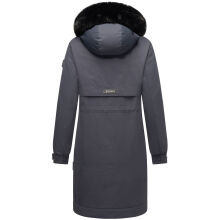 Navahoo Kaltwetterretter Damen Winterjacke Navy Größe L - Gr. 40