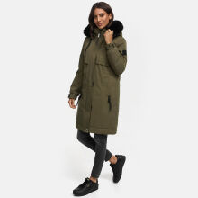 Navahoo Kaltwetterretter Damen Winterjacke Olive Forest Größe XS - Gr. 34