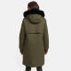 Navahoo Kaltwetterretter Damen Winterjacke Olive Forest Größe XS - Gr. 34