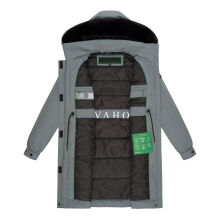 Navahoo Kaltwetterretter Damen Winterjacke Stormy Blue Größe M - Gr. 38