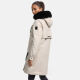 Navahoo Kaltwetterretter Damen Winterjacke Pearl Grey Größe XS - Gr. 34