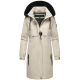 Navahoo Kaltwetterretter Damen Winterjacke Pearl Grey Größe S - Gr. 36