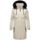 Navahoo Kaltwetterretter Damen Winterjacke Pearl Grey Größe S - Gr. 36