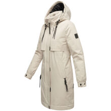 Navahoo Kaltwetterretter Damen Winterjacke Pearl Grey Größe M - Gr. 38